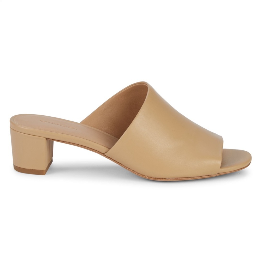 VINCE slip-on‎ leather mules